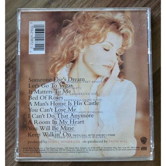 Faith Hill - It Matters to Me (CD 1995) Vintage Country Female Music Disc - Picture 4 of 4